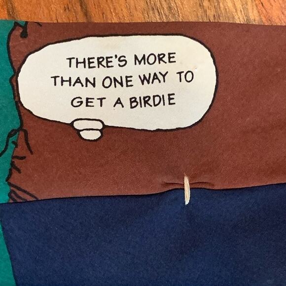 Snoopy and Woodstock men’s golf Peanut’s tie - Picture 8 of 11